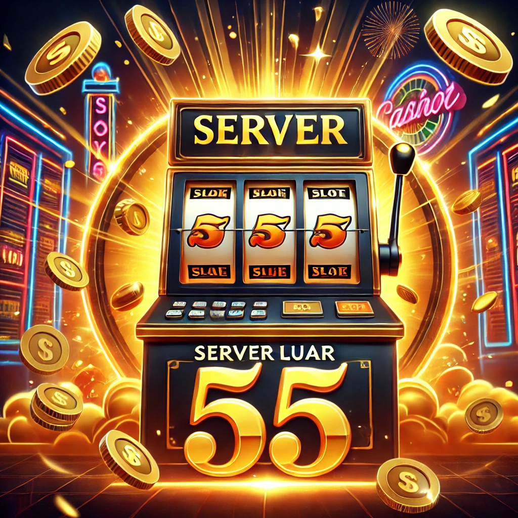 SERVERLUAR55: Situs Slot Online Internasional dengan Peluang Menang Besar!